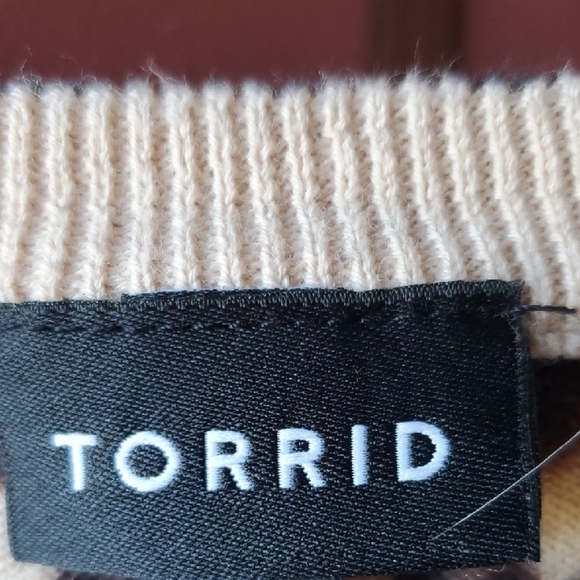 Torrid Beige Leopard Print Cardigan 4X - Picture 2 of 10